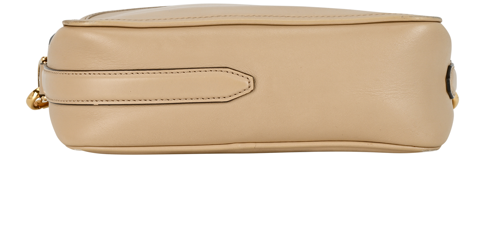 Camera Bag, &pound;430, Handbags, Beige, Leather, Top view